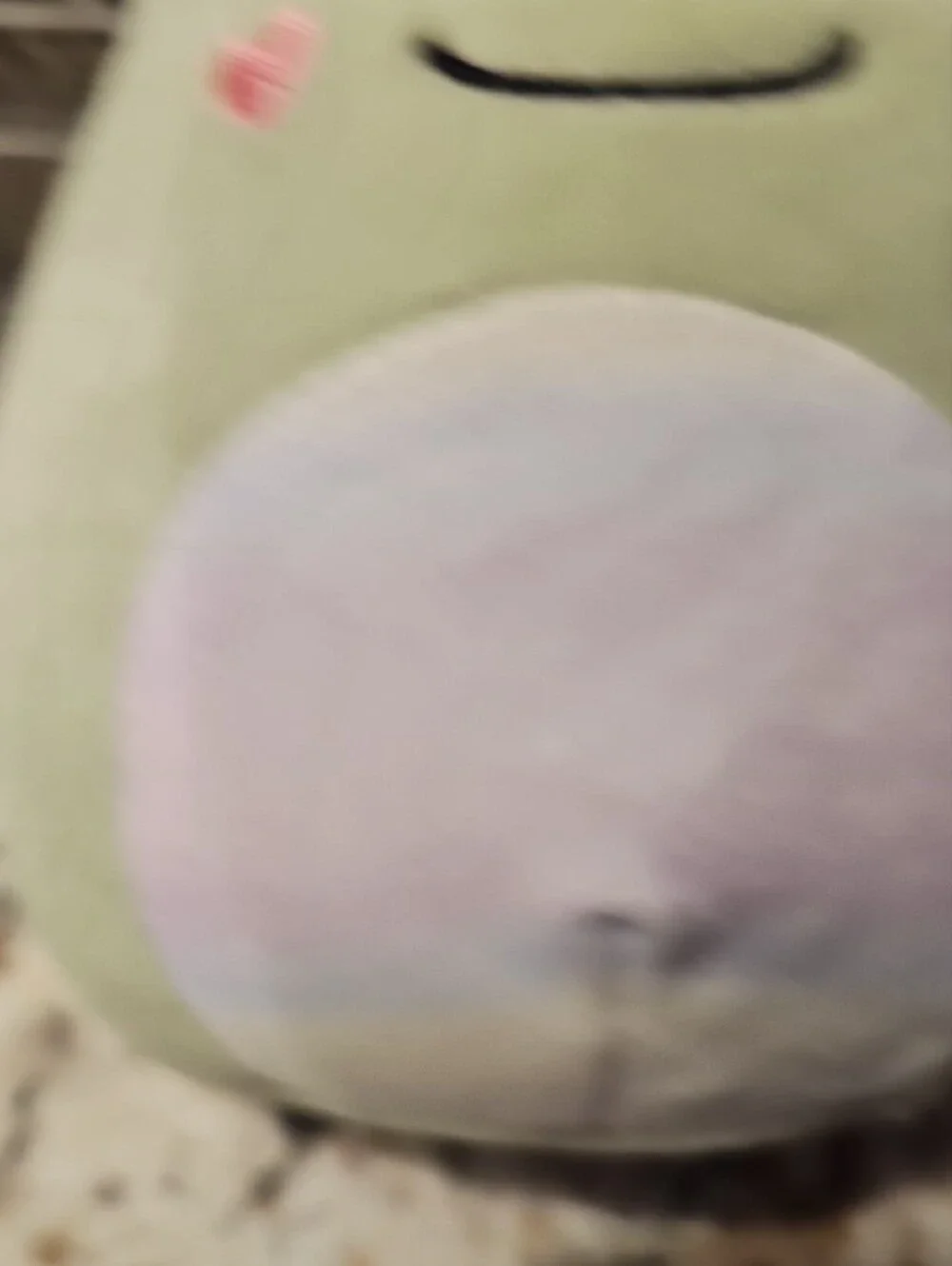 Squishmallows Pale Green Frog with Gold Crown and Pastel Belly